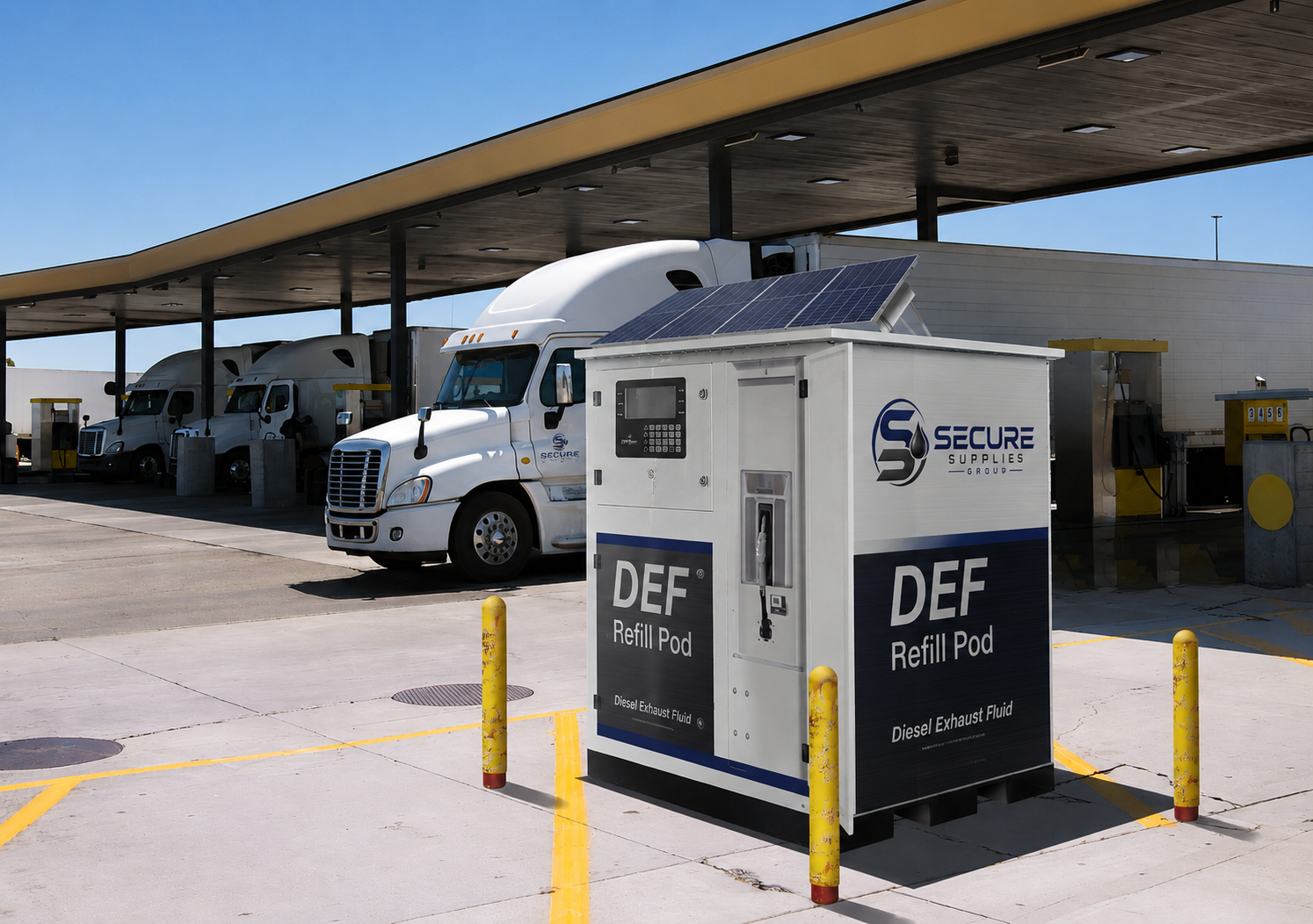 Secure Supplies DEF / AdBlue storage and dispensing tank